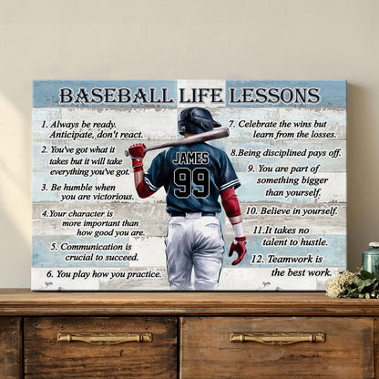 Baseball Life Lessons Custom Canvas - Personalized Motivational Sports Art for Players and Fans il_1588xN.6608316281_772i.jpg