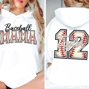 Custom Baseball Mom: Personalized Game Day for Shirts Baseball Lovers Gift Baseball Mom Gift Mother's Day Gift
