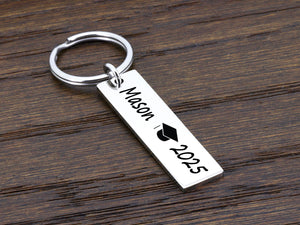 Graduation Gift for Her, Graduation Gift for Him, Class of 2026 Keychains, Bulk Graduation Gift for 2026, Personalized Graduation Keychain