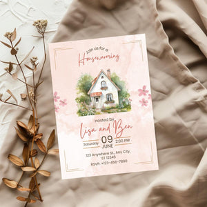Housewarming Party Card Editable Housewarming Invite Modern Housewarming Invitation New Home