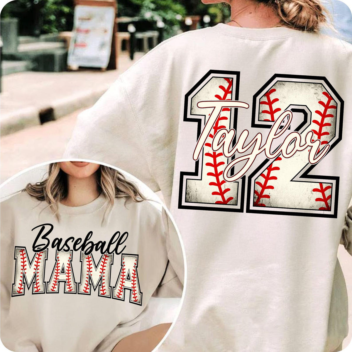 Custom Baseball Mom: Personalized Game Day for Shirts Baseball Lovers Gift Baseball Mom Gift Mother's Day Gift