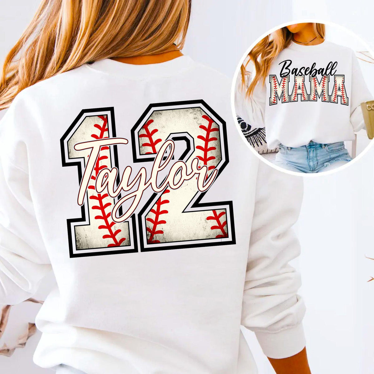 Custom Baseball Mom: Personalized Game Day for Shirts Baseball Lovers Gift Baseball Mom Gift Mother's Day Gift