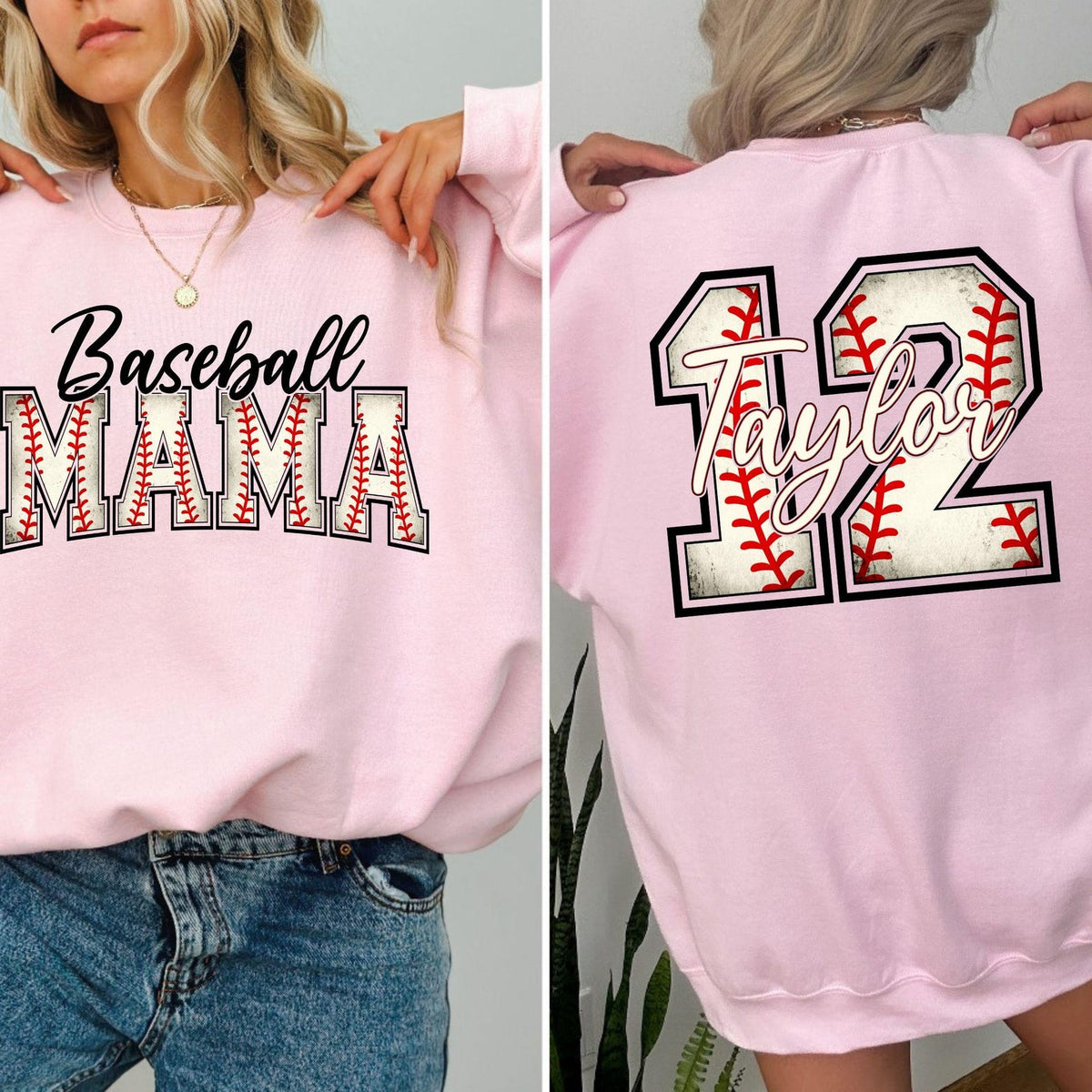 Custom Baseball Mom: Personalized Game Day for Shirts Baseball Lovers Gift Baseball Mom Gift Mother's Day Gift