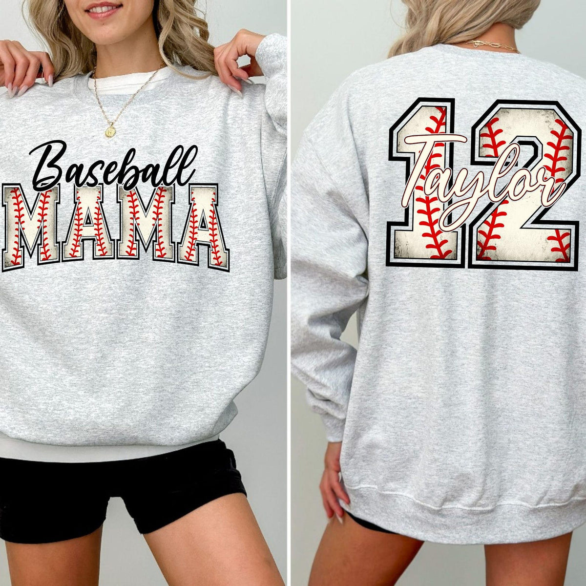 Custom Baseball Mom: Personalized Game Day for Shirts Baseball Lovers Gift Baseball Mom Gift Mother's Day Gift