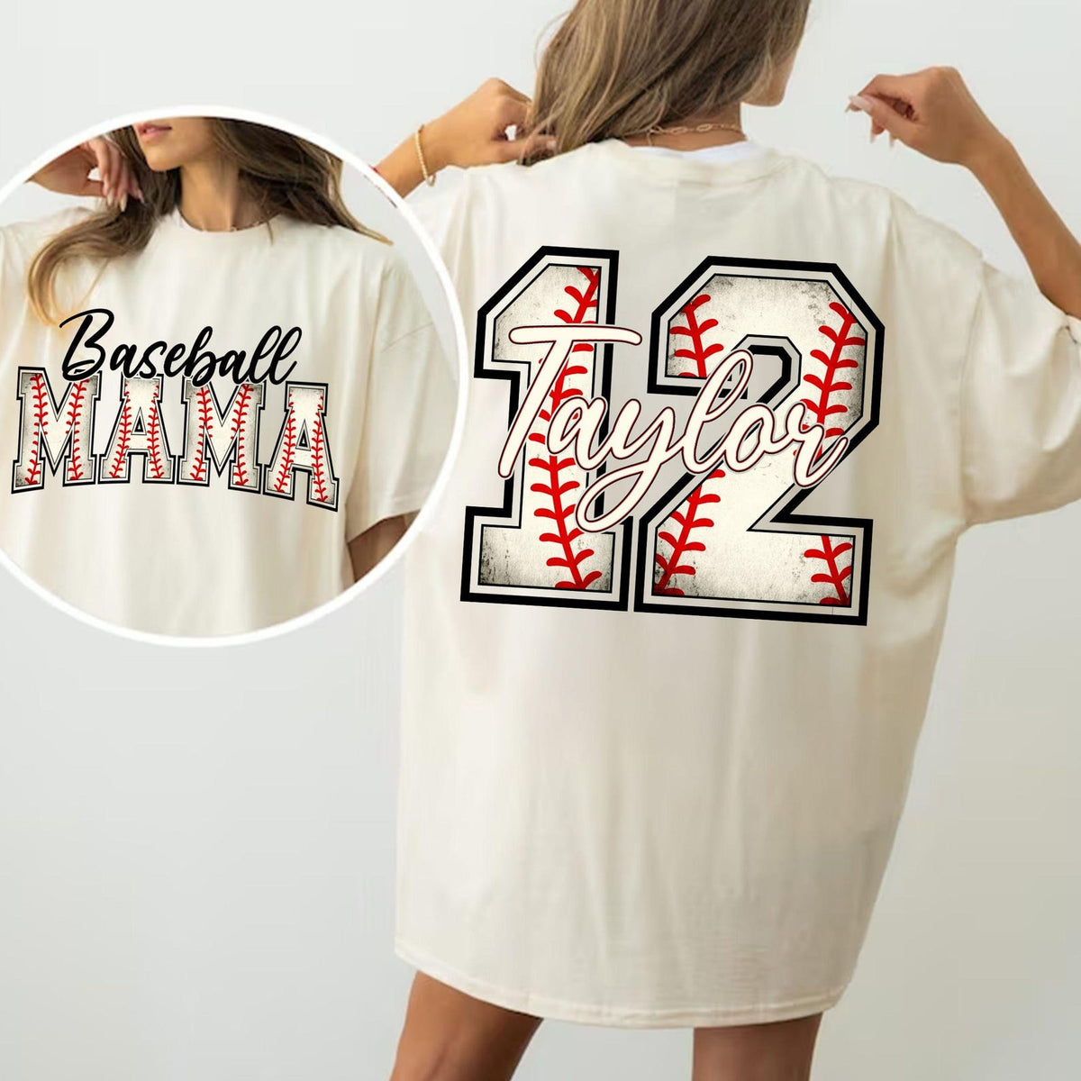 Custom Baseball Mom: Personalized Game Day for Shirts Baseball Lovers Gift Baseball Mom Gift Mother's Day Gift