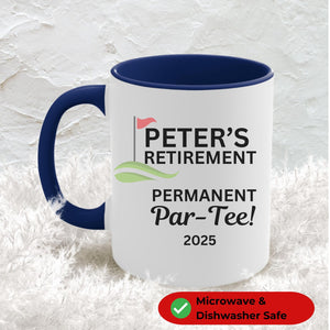 Retirement Gift, Personalized Retirement Gift, Retired Golfer Dad, Husband or Grandpa Gift, Boss Retirement, Retirement Party