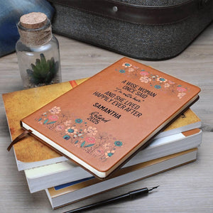 Personalized Retirement Gift for Her Happy Retirement Leather Journal Custom Retirement Gift Coworker Friend Teacher