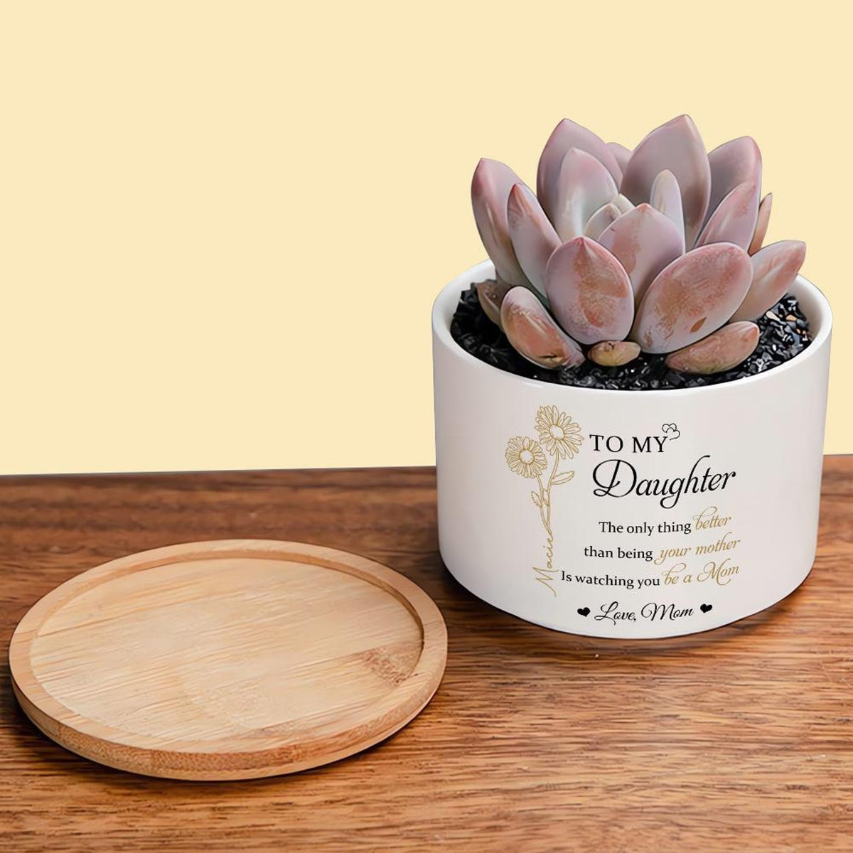 The Only Thing Better Than Being Your Mother Personalized Plant Pot, New Mom Gift, Mothers Day Gift for Daughter, Daughter Gift from Mom