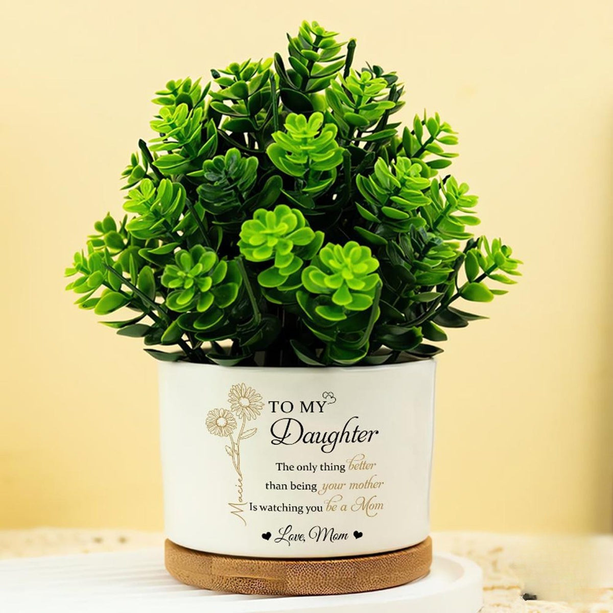 The Only Thing Better Than Being Your Mother Personalized Plant Pot, New Mom Gift, Mothers Day Gift for Daughter, Daughter Gift from Mom