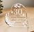 Personalised 30th Wedding Anniversary Gift Pearl Anniversary Present Heart-Shaped Acrylic Plaque Custom Keepsake with Names Date Mum Dad
