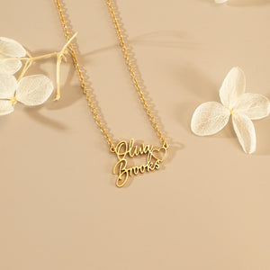 Personalized Double Names Necklace with Heart, Children Names Necklace, Name Necklace, Mom Necklace, Anniversary Gift for Wife, Mothers Gift