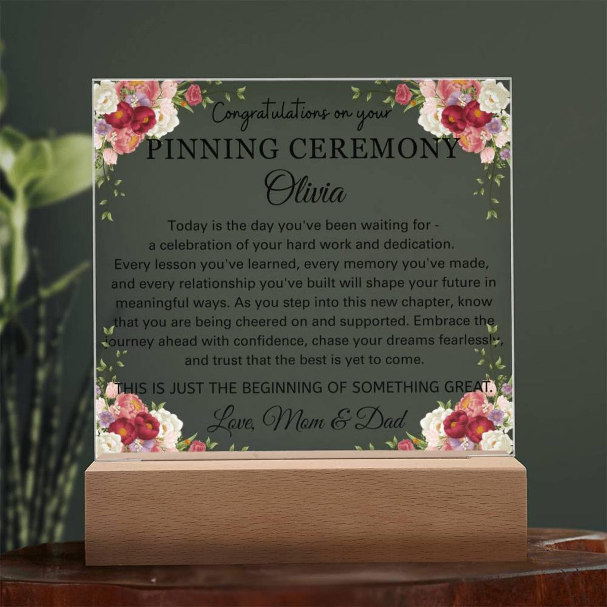 Nurses Degree Graduation Gift, Pinning Ceremony Gifts, Plaque Gift for Nurse Degree Graduation Nurse Pinning Ceremony Keepsake Class of 2025