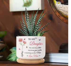 Mother Daughter Plant Pot, The Only Thing Better Than Your Mother, Custom Daughter Plower Pot, Mother's Day Gift for Daughter, New Mom Gift