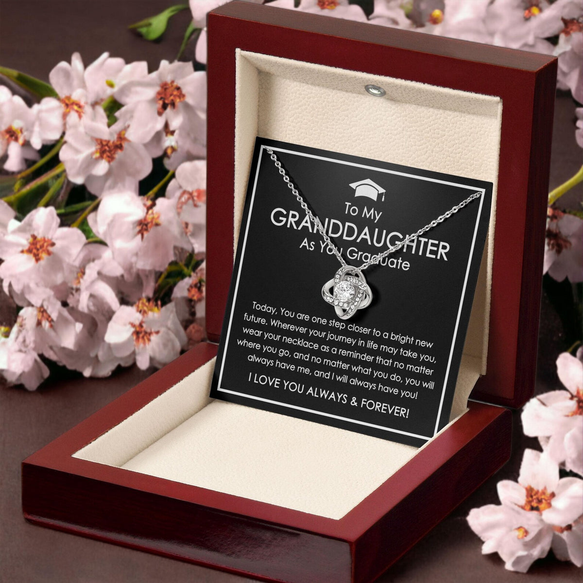 Granddaughter Graduation Jewelry - Graduation Gift for Granddaughter, Master Degree Graduation, College Graduation Gift for Her, Graduate