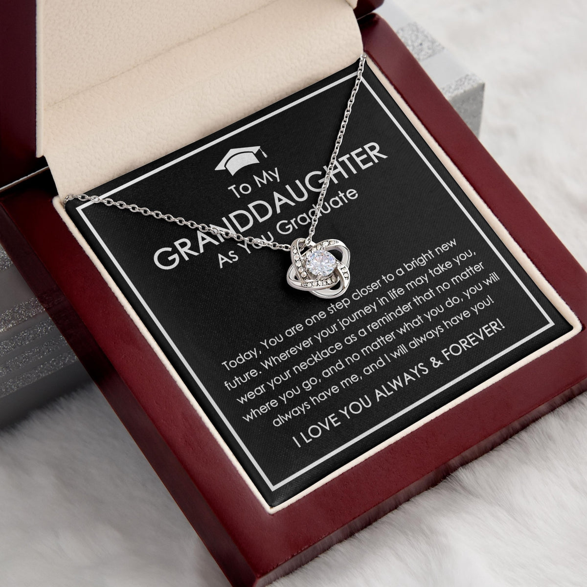 Granddaughter Graduation Jewelry - Graduation Gift for Granddaughter, Master Degree Graduation, College Graduation Gift for Her, Graduate