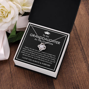 Granddaughter Graduation Jewelry - Graduation Gift for Granddaughter, Master Degree Graduation, College Graduation Gift for Her, Graduate