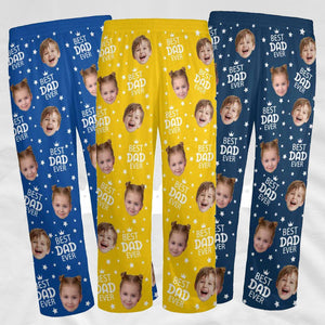 Custom Face Pajama Pants, Photo Gift for Dad Mom Father's Day Gifts, Personalized photo Pajama Trousers