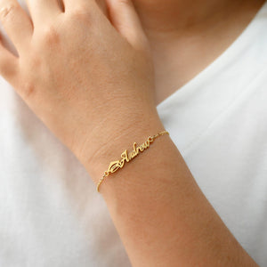Personalized Graduation Name Bracelet,2026 Bachelor Cap Bracelet,Memorial Name Bracelet,2026 Class College Bracelet,Graduation Gift for Her