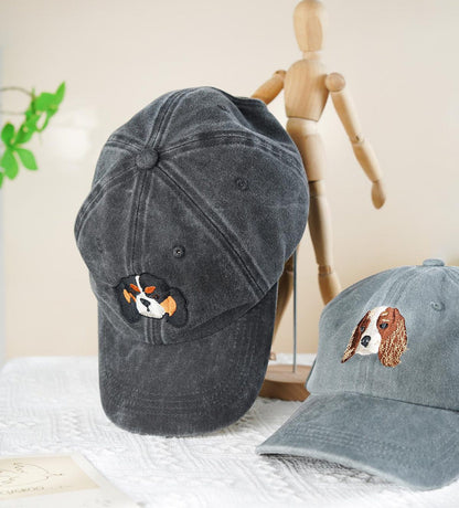 Custom Embroidered Pet Photo Hat: Personalized Dog & Cat Baseball Cap