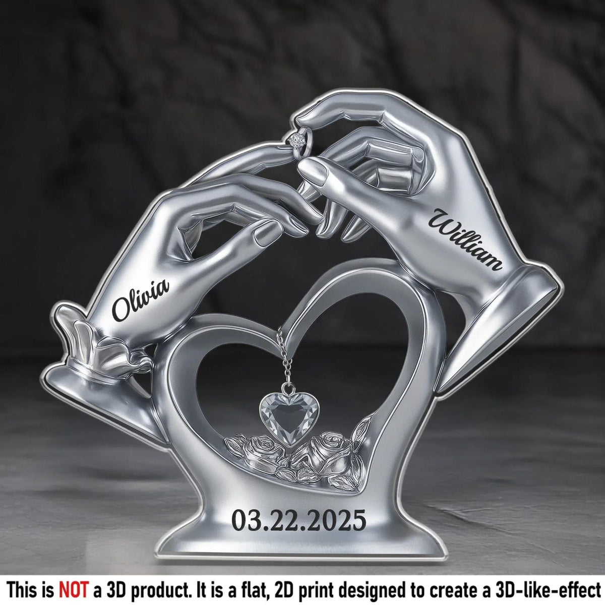Custom Acrylic Plaque - Personalized Anniversary Wedding Gifts For Husband And Wife, Him And Her - Love s Perfect Match, Wedding Gift 2025