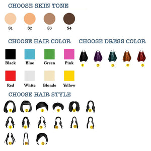 Custom Rectangle Shaped Acrylic Plaque - Personalized Halloween Witchy Gifts For Women - A Beauty Born Of Night