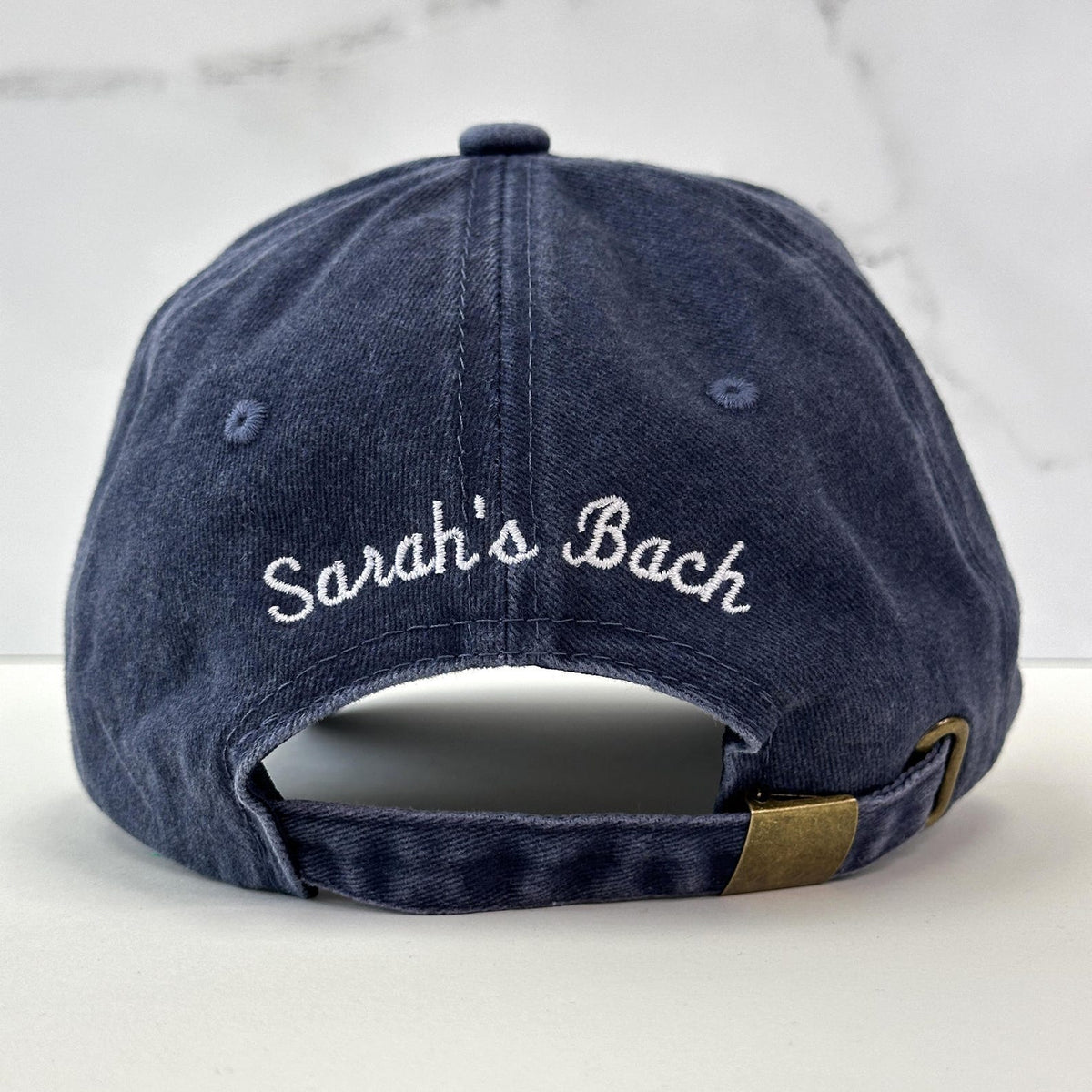 Personalized Anchor Embroidered Hat, Bachelorette Party, Vintage Baseball Cap, Bridesmaid Gift, Custom Text On The Back, Vacation Beach Hat