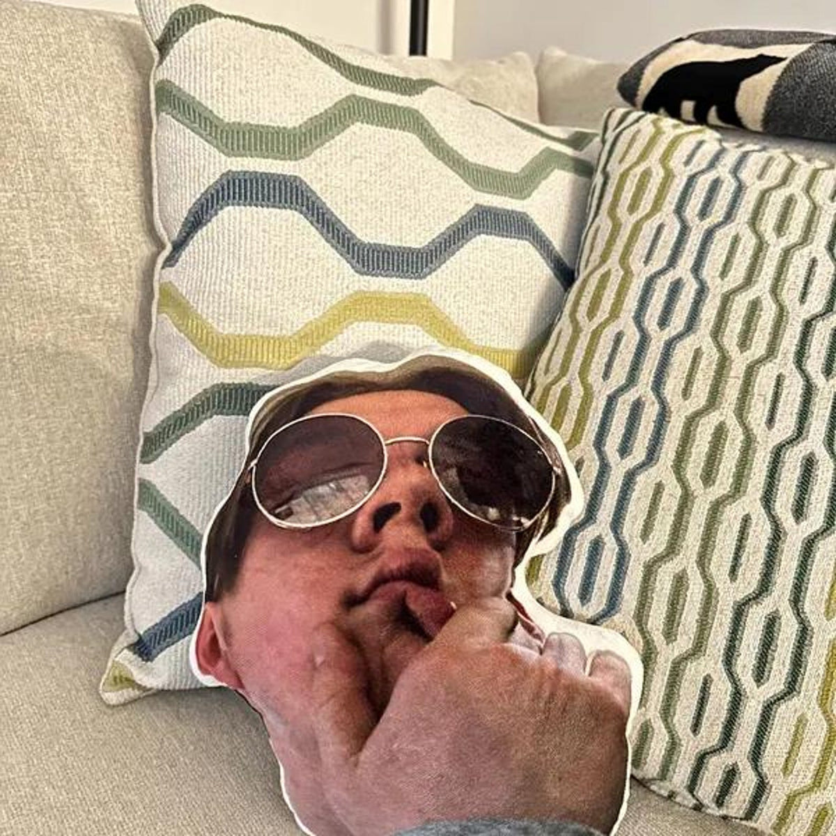 Personalized 3D Shaped Pillow from Photo, Custom Photo Throw Pillow, Funny Ugly Face Pillow, Graduation Gift, Mother s Day Gift