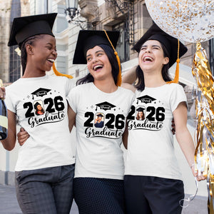 Proud Family Graduate Tshirts: Senior 2026 Gift Graduation Day Gift For Family Graduation Gift