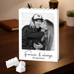 Custom Photo Building Blocks for Dad, Fathers Day Gift for Him, Bricks Puzzle Gift for Dad, Gift for Husband, Dad Puzzle Gift
