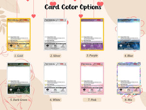 Personalized Mother s Day Poke Card, Custom PKM Photo Cards, Gifts for Gamer Mom, Mother s Day Gift, Custom PKM Trainer Card