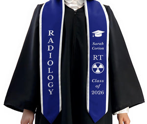 Radiology Graduation Stole XRay Tech Grad Sash