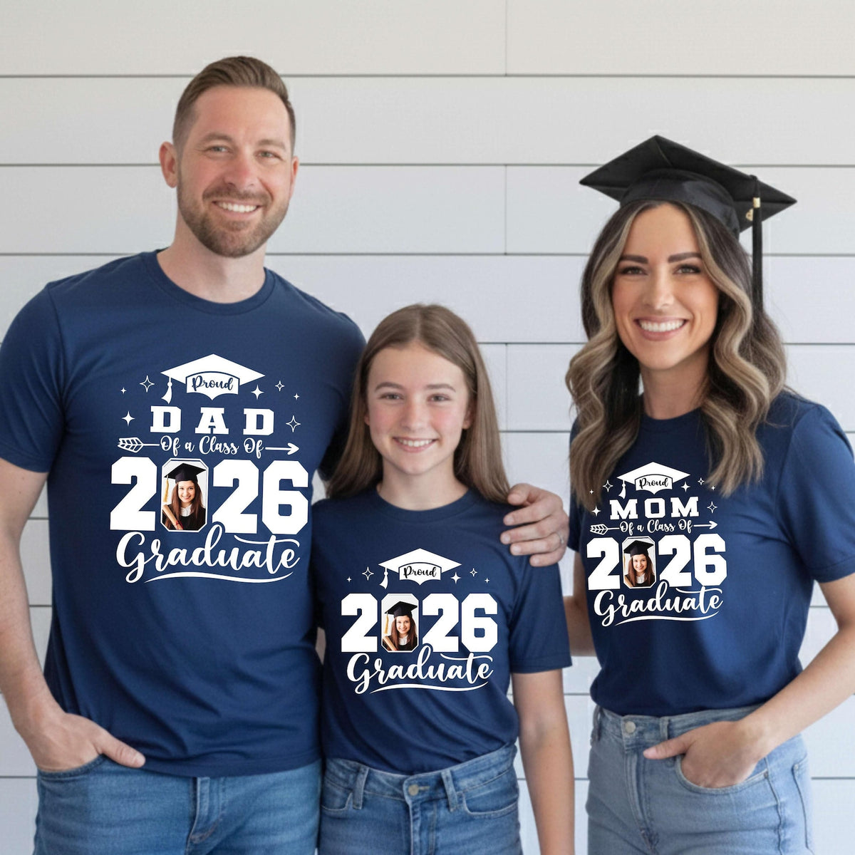 Proud Family Graduate Tshirts: Senior 2026 Gift Graduation Day Gift For Family Graduation Gift