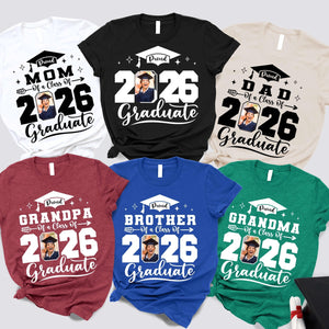 Proud Family Graduate Tshirts: Senior 2026 Gift Graduation Day Gift For Family Graduation Gift