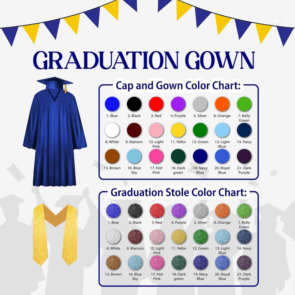 Personalized Graduation 2026 Acrylic Ornament with Cap and Gown, New Graduate Gift, High School