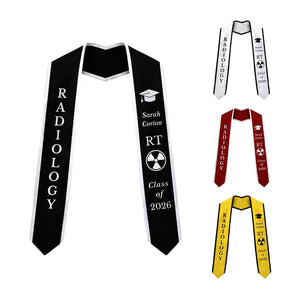 Radiology Graduation Stole XRay Tech Grad Sash