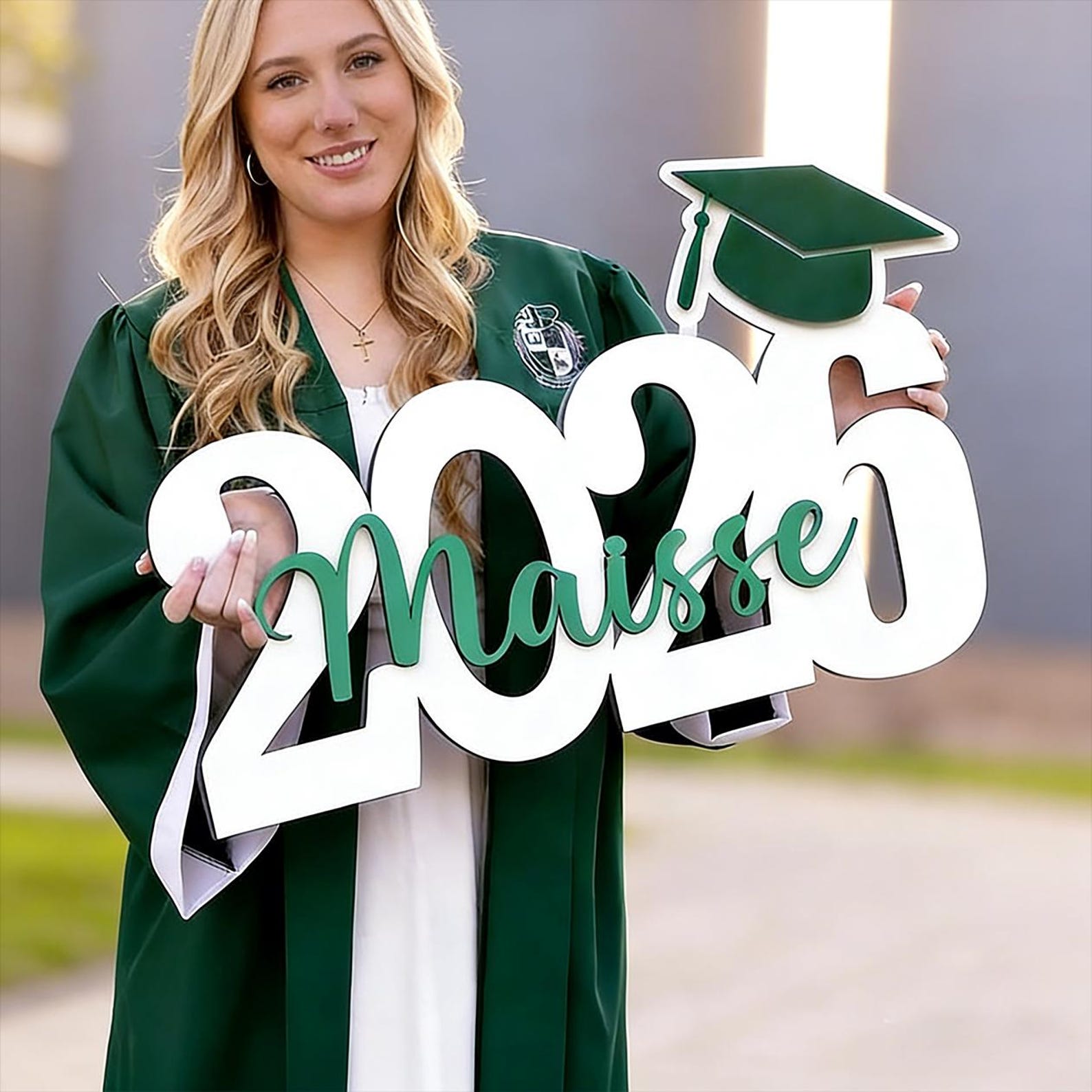 Personalized Graduation Party Wood Sign. Graduation Decorations 2025|2026. Gift Table Decorations,Dessert Table or Centerpieces.