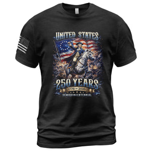Retro 250th Anniversary of The United States Shirt, USA Independence Day T shirt, Semiquincentennial 1776 2026, American Flag Patriots Gifts