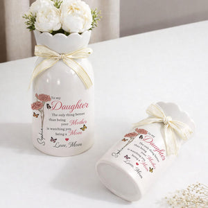 The Only Thing Better Than Being Your Mother Vase, Daughter Flower Vase, New Mom Gift, Mothers Day Gift for Daughter, Daughter Gift from Mom