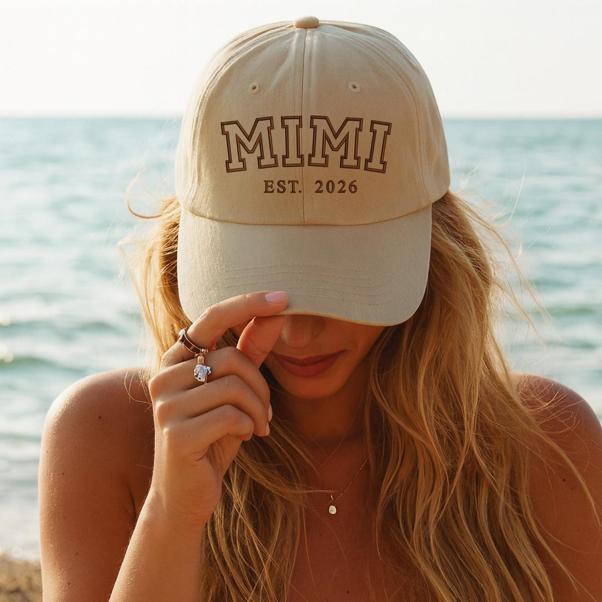 Custom Embroidered Mom and Dad EST 2026 Hat, Pregnancy Reveal Cap, Baby Announcement Gift, New Parents Baseball Hat,Mothers Day Gift for Mum