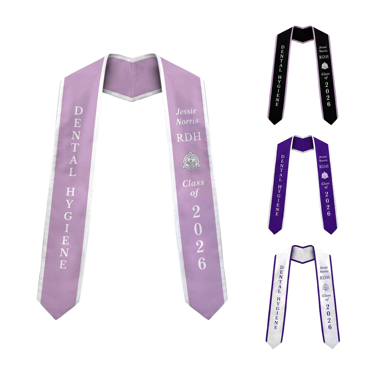 Dental Hygiene Stole RDH Graduation Dental Hygienist Grad Sash Class of 2026