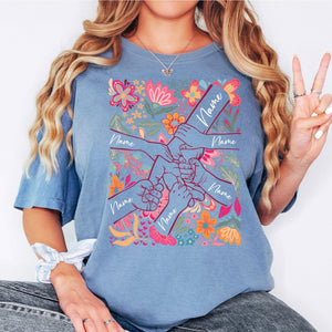 Custom Mom And Daughter Shirt, Personalized Mother Daughter Shirt, Pinky Promise Shirt, Mom Gift Shirt, Family Love Shirt