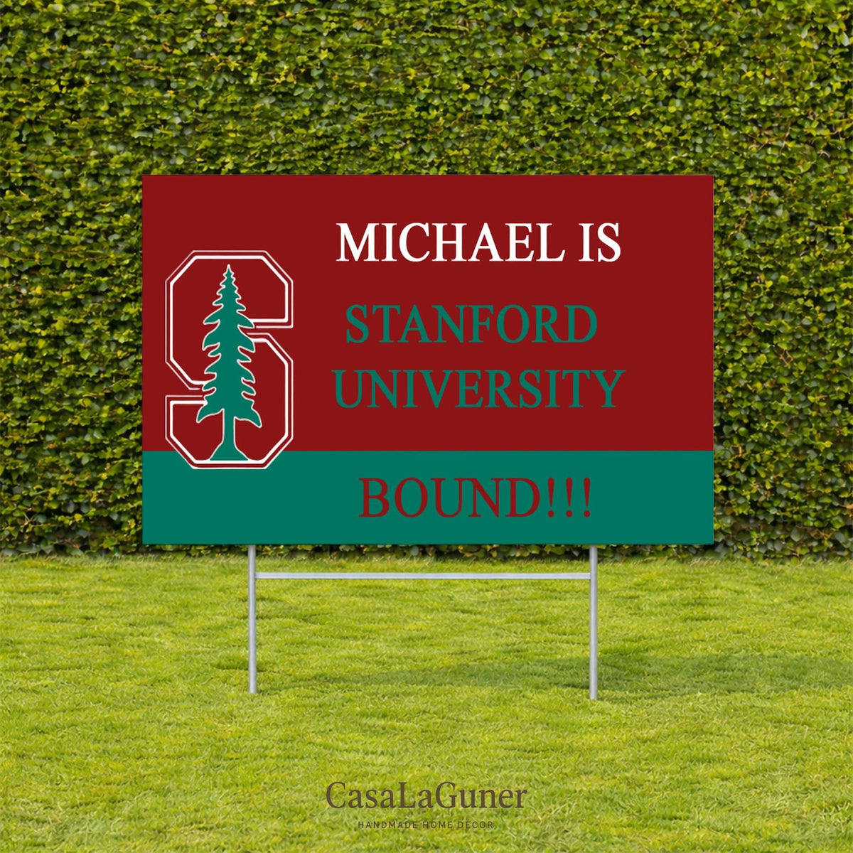 College Bound Yard Sign, Senior Graduation Sign, College Bound Gift, Graduate Yard Sign, University Bound Sign, 2026 Senior Sign, Grad Sign