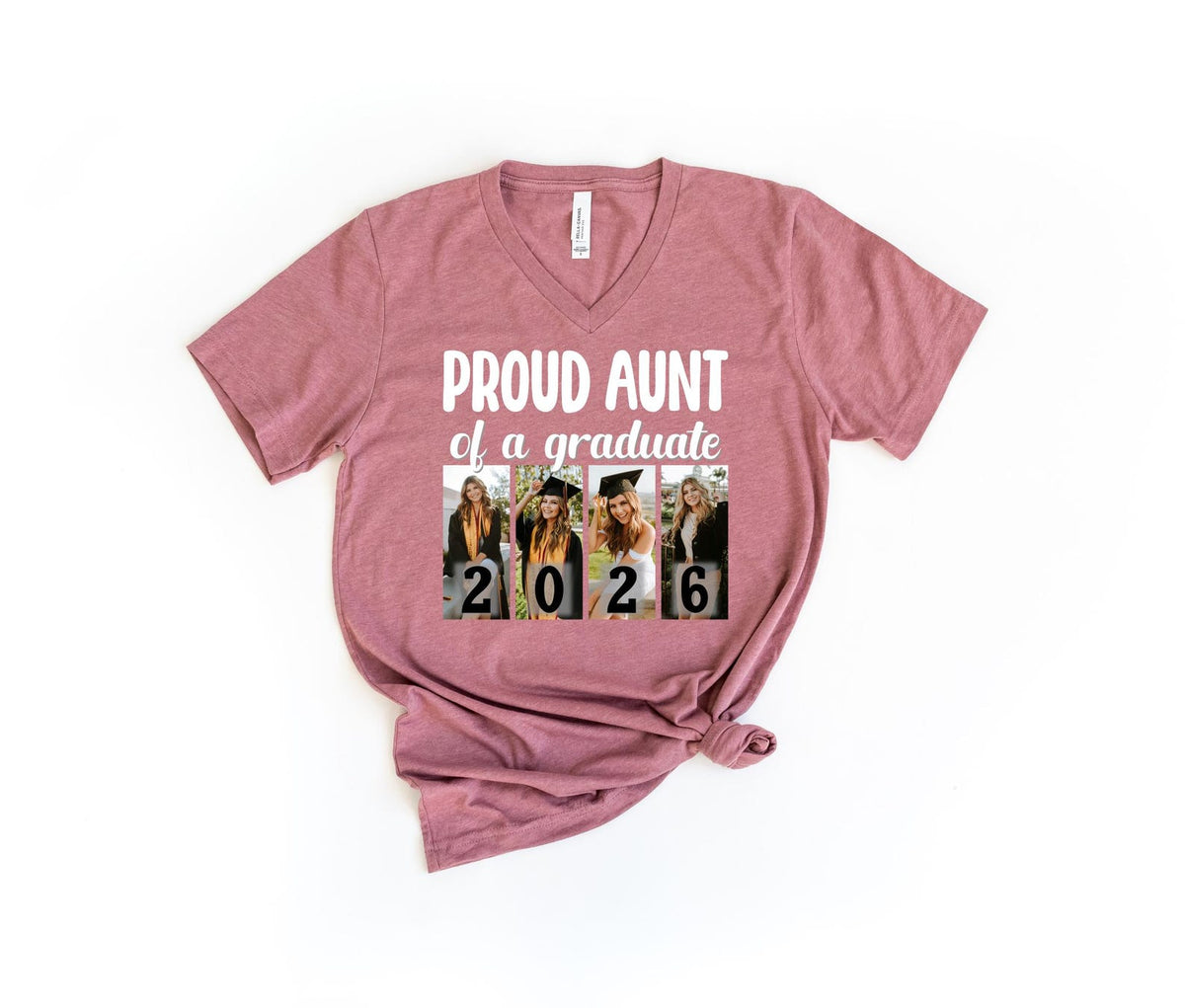 Custom Proud Senior Shirt, Proud Family Of A Graduate 2026 Shirts, Cute Grad Squad Shirts, Family Graduation Shirts with Custom Photos