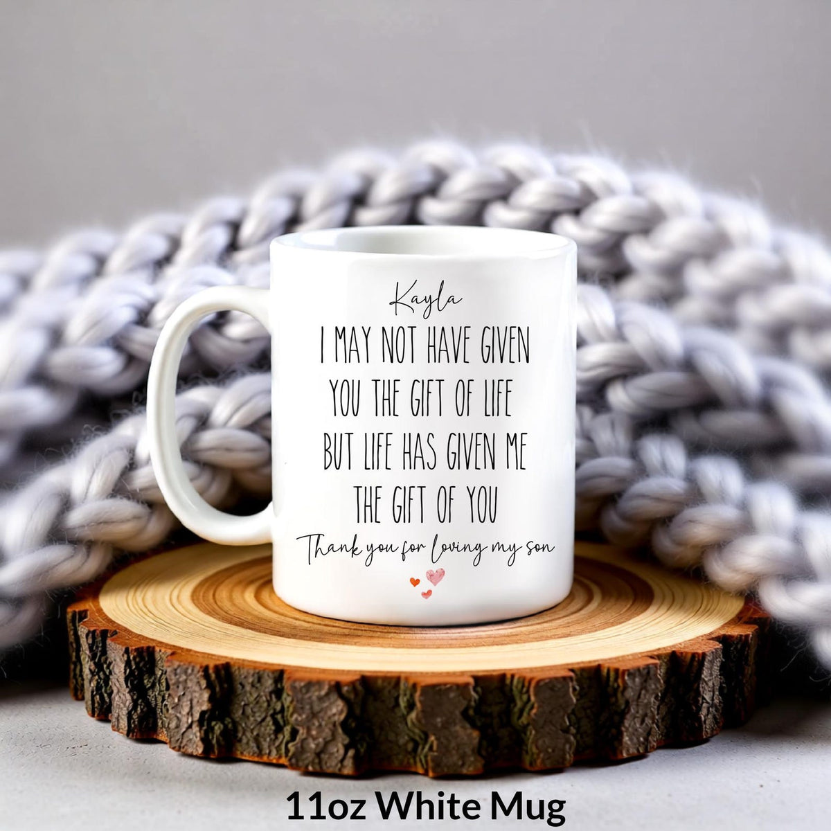 Daughter In Law Gift, Future Daughter In Law Mug Gift for Bride to be, Wedding Gift, Son's Wife for Birthday Gift, Coffee Cup