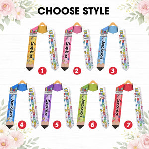 Personalized Preschool Kindergarten Graduation Stole, Custom Pre-K Grad Gift, Class Of 2026 Kid Sash, Little Graduate, Grade Stole