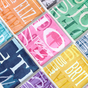 Personalized Signature Style Beach Towel-Customized Towel-For the Beach Lover-For the Pool Lover