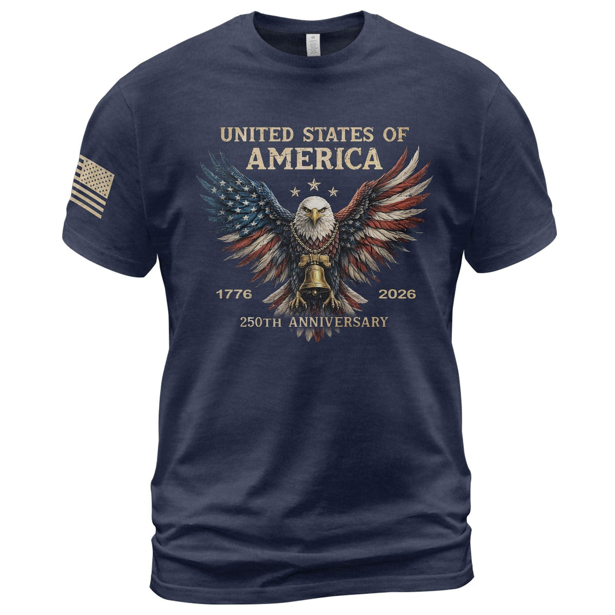 Retro 250th Anniversary of The United States Shirt, USA Independence Day T shirt, Semiquincentennial 1776 2026, American Flag Patriots Gifts