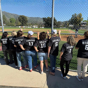 Senior Baseball Mom Shirt 2026, Personalized Photo Collage Shirt, Custom High School Baseball Mom Tee, Senior Season Shirt, Sports Mom Gift