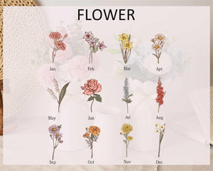 First Mom Now Grandma Flower Vase, Birth Month Flower Vase, Grandma's Garden Vase, Birthday Gifts for Mom Nana Nanny, Mothers Day Gifts