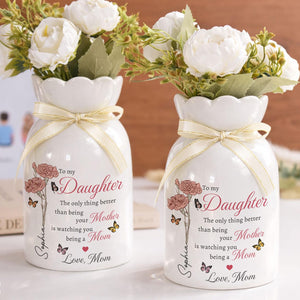 The Only Thing Better Than Being Your Mother Vase, Daughter Flower Vase, New Mom Gift, Mothers Day Gift for Daughter, Daughter Gift from Mom